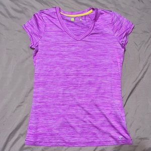 Xersion v-neck short sleeve workout shirt